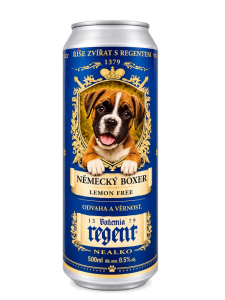Nealko Regent - ŠTĚŇÁTKO - NĚMECKÝ BOXER - LEMON - 0,5 l (BOHEMIA REGENT, NRŠNBL) | Krmiva Hulín Nealko Regent - ŠTĚŇÁTKO - NĚMECKÝ BOXER - LEMON - 0,5 l (BOHEMIA REGENT, NRŠNBL) | Krmiva Hulín