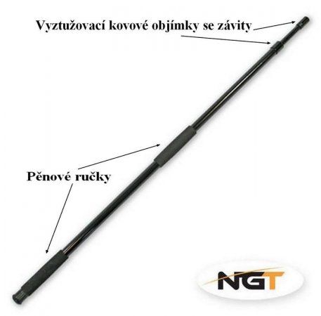 Podberáková tyč NGT - 2 m