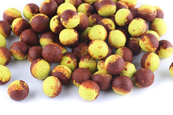 Boilies HYBRID - PIKANTNÍ KRILL a ANANAS - Ø 20 mm - Vyberte balení: 140 g