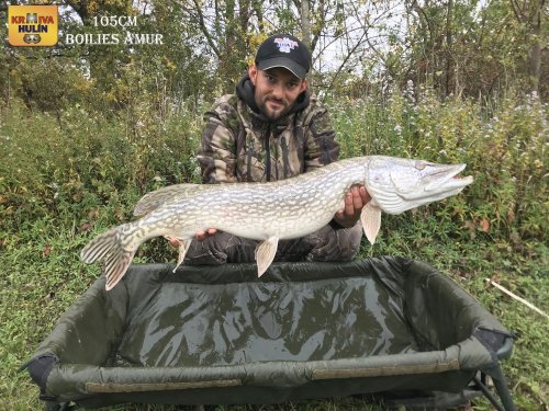 105cm, boilies amur 2*16mm