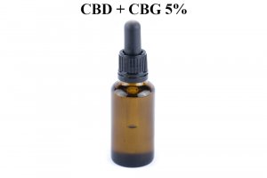 CBD + CBG / 5% - v Konopnom oleji s kvapkadlom - 30 ml