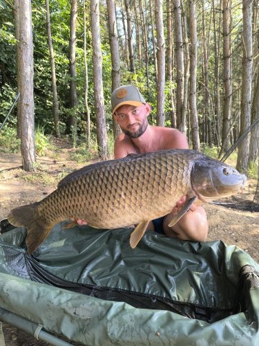 18,3kg, 100cm, boilies Pikantní perník