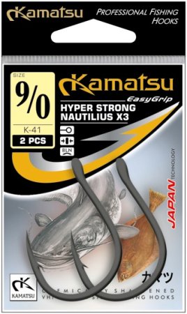 Háčiky Kamatsu HYPER STRONG NAUTILIUS X3 (Kamatsu, HKHSN-1) | Krmiva Hulín