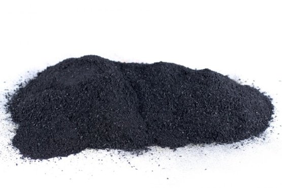 BIOCHAR AKTIVNÍ UHLÍ - Černé uhlí proti průjmu JEMNĚ MLETÉ - pro psy - Vyberte balení: 200 g