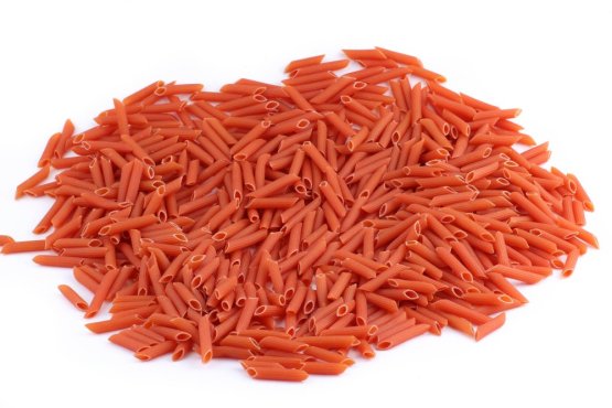KRMNÉ TĚSTOVINY S RAJČATY - pro psy - Vyberte balení: 2,5 kg