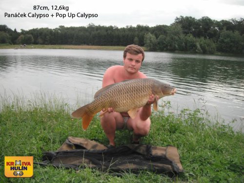 87cm, 12,6kg, boilies Calypso, pop up Calypso