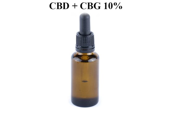 CBD + CBG / 10 % - v Konopném oleji s kapátkem - 30 ml (Vyrobeno v ČR, CBDK30-1) | Krmiva Hulín