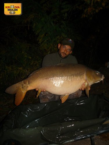20kg, boilies krill a oliheň, svazová pískovna