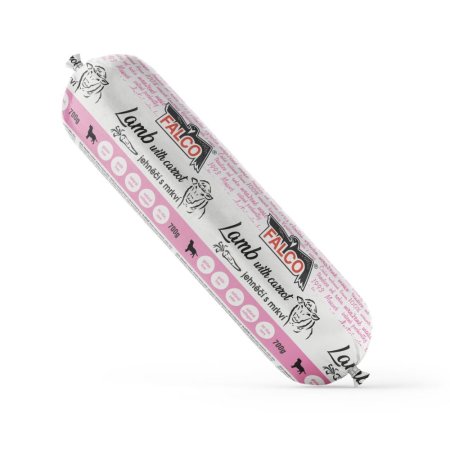 FALCO SALÁM PRO PSY - Jehně s mrkví 700 g (SOKOL FALCO, SJM700) | Krmiva Hulín