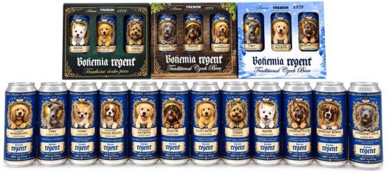 Nealko Regent - ŠTĚŇÁTKA - VLASTNÍ VÝBĚR 6 ks - Lemon - 6x 0,5 l (BOHEMIA REGENT, NŠVV6) | Krmiva Hulín