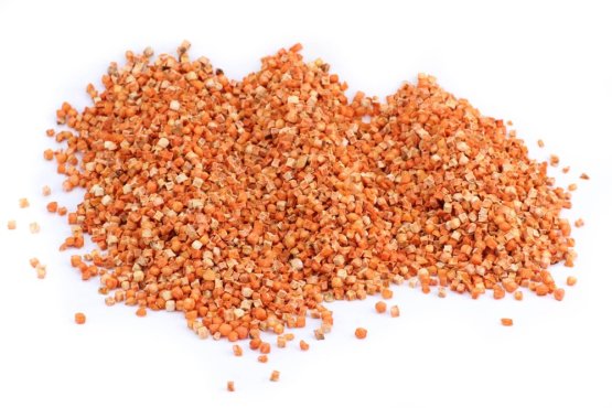 SUŠENÉ BATÁTY - Sladké brambory - kostky 6 mm (SB6MM-1) | Krmiva Hulín