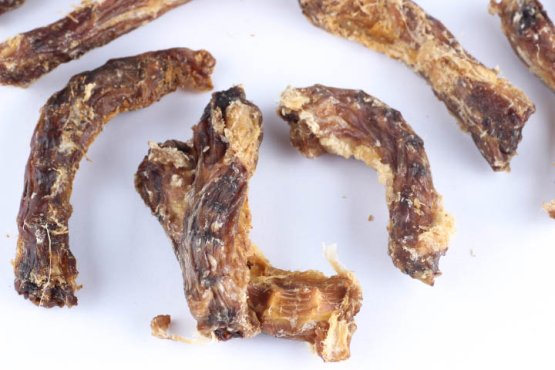 KUŘECÍ KRKY - sušené - pro psy - Vyberte balení: 250 g