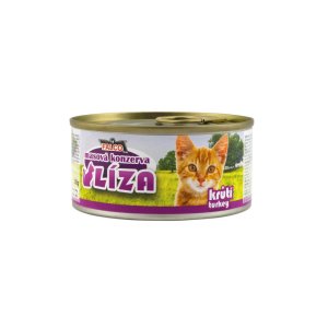 FALCO LÍZA krůtí 120 g - Konzerva pro kočky (SOKOL FALCO, LKR120) | Krmiva Hulín