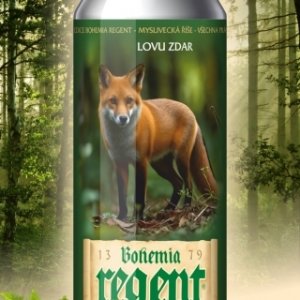 Pivo Regent - Sběratelská edice MYSLIVECKÁ ŘÍŠE - LIŠKA OBECNÁ 0,5 l (Bohemia Regent, PRLIO) | Krmiva Hulín