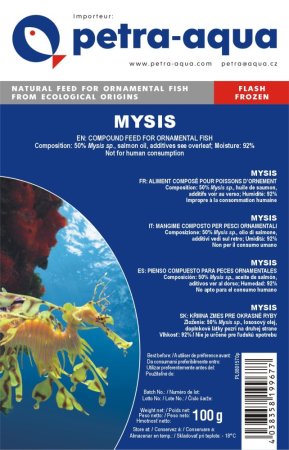 Mysis frozen blister - mrazené krmivo z drobných kôrovcov (MFB-1) | Krmiva Hulín