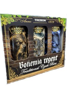 Pivo Regent - DÁRKOVÁ SADA 1 - Tmavý ležák - Edice Mystery - 6x 0,5 l (BOHEMIA REGENT, TLPDS) | Krmiva Hulín