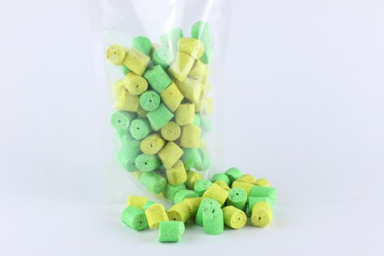 Pelety Chytací Neon - ANANAS A OLIHEŇ - Ø 16 mm - Vyberte balení: 250 g