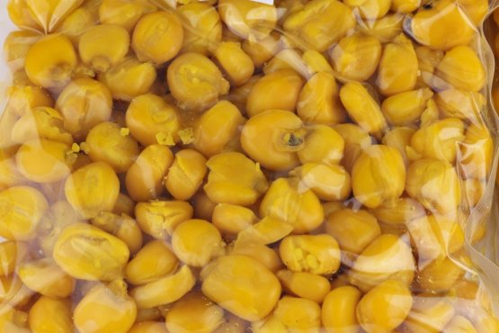 MEGA CORN - Varená XXL kukurica - v sáčku 1 kg - Příchuť: Česnek