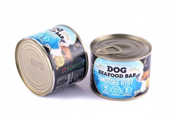 MOŘSKÉ RYBY - Ve vlastní šťávě 200 g - konzerva pro psy - Počet kusů: 1 ks