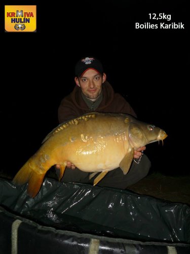 12,5kg, boilies Karibik, svazová voda