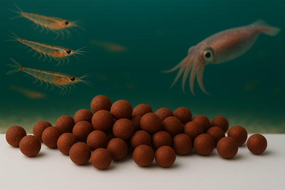 Boilies - KRILL a OLIHEŇ - Ø 24 mm (Krmiva Hulín, BOKO24-1) | Krmiva Hulín
