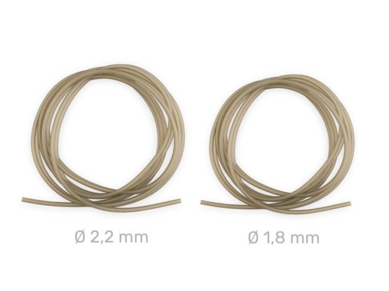 ZFISH Bužírka PVC Tube 1m - Vyberte velikost: Ø 1,8 mm