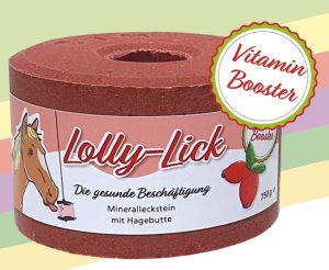 Lolly – lick – Šípka – 750 g – pre kone (S.I.N. Hellas, LLŠ750) | Krmiva Hulín