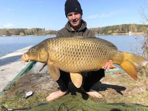 95cm, 15kg, boilies Black and White