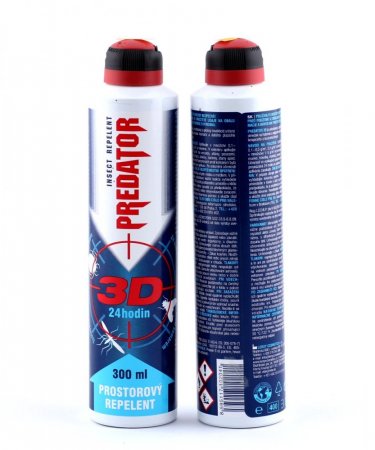 Repelent PREDÁTOR 3D vapo - 300 ml spray