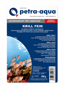 Krill small frozen blister - mražené malý mořský krill (KSFB-1) | Krmiva Hulín Krill small frozen blister - mražené malý mořský krill (KSFB-1) | Krmiva Hulín