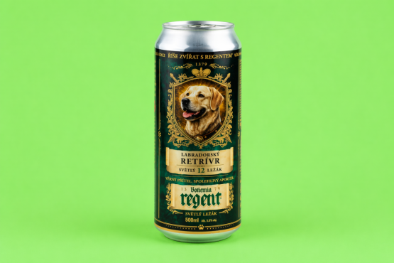 Pivo Regent - LABRADORSKÝ RETRÍVR - 0,5 l