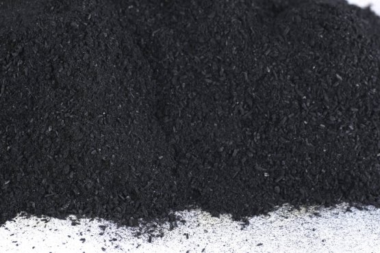 BIOCHAR AKTIVNÍ UHLÍ - Černé uhlí proti průjmu JEMNĚ MLETÉ - pro psy - Vyberte balení: 200 g