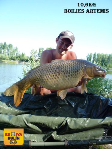 10,6kg, boilies Artemis