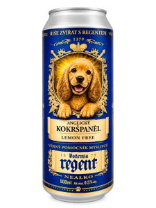 Nealko Regent - ŠTĚŇÁTKO - ANGLICKÝ KOKRŠPANĚL - LEMON - 0,5 l (BOHEMIA REGENT, NRŠAKL) | Krmiva Hulín