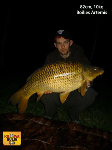 82cm, 10kg, boilies Artemis, svazová voda