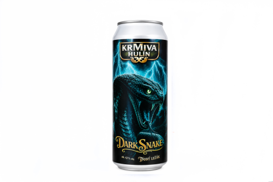 Pivo Regent - MYSTERY DARK SNAKE - Tmavý ležák Premium - 0,5 l (BOHEMIA REGENT, PMDS) | Krmiva Hulín
