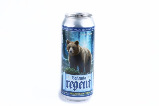 Nealko pivo Regent - DÁRKOVÁ SADA 1 - Lemon - Myslivecká říše - 6x 0,5 l