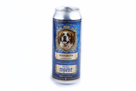 PIVO REGENT - LEMON FREE - BERNARDÝN 0,5 L (BOHEMIA REGENT, PLFB) | Krmiva Hulín