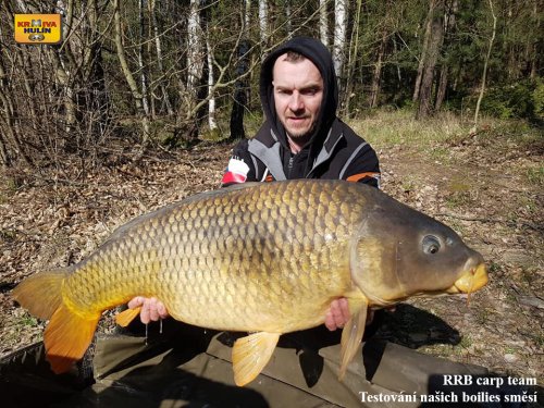 RRB carp team při testování našich boilies směsí