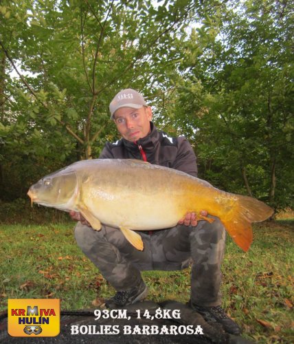 93cm, 14,8kg, boilies Barbarosa