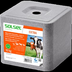 Soľný liz SOLSEL EXTRA 10 kg (Vyroben v EU, SLSE10) | Krmiva Hulín