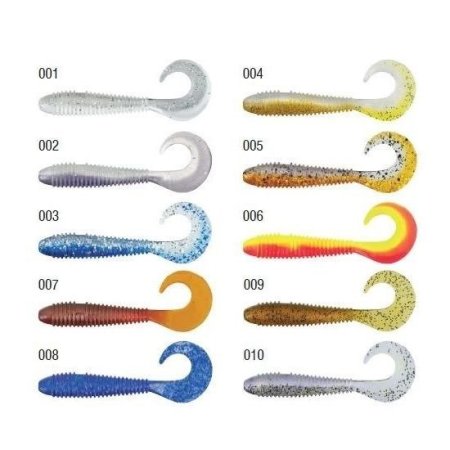 Gumová nástraha GRUBBER TWIST 7,5cm (GNGT) | Krmiva Hulín