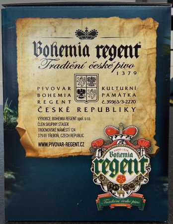 Pivo Regent - DÁRKOVÁ SADA 2 - Světlý ležák - Vodní říše - 6x 0,5 l