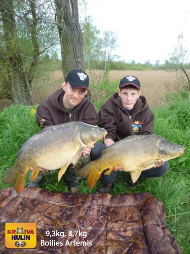 Boilies Artemis, svazová voda
