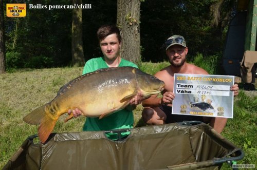 19,27kg, boilies pomeranč/chilli
