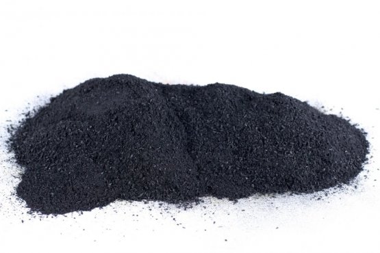BIOCHAR AKTIVNÍ UHLÍ - Černé uhlí proti průjmu JEMNĚ MLETÉ - pro psy - Vyberte balení: 150 g