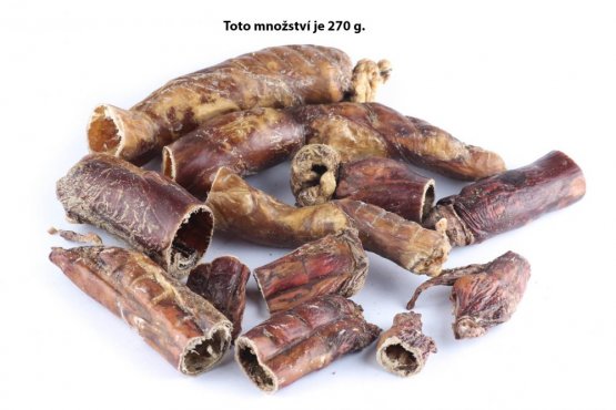 HOVĚZÍ JÍCEN - KONCOVKY - Sušené odkroje pro psy - Vyberte balení: 250 g
