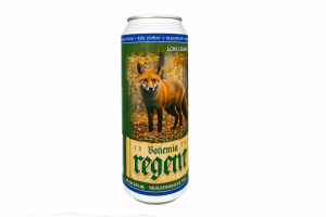 Nealko pivo Regent - LIŠKA OBECNÁ - Myslivecká říše - 0,5 l (BOHEMIA REGENT, NPLOM) | Krmiva Hulín