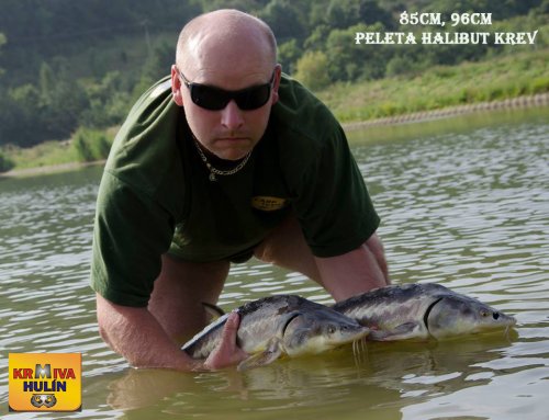 85cm, 96cm, peleta Black Halibut krev