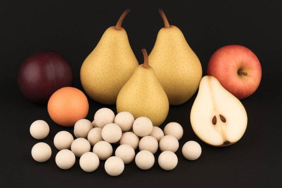 Boilies -  WHITE SCOPEX - Ø 16 mm (Krmiva Hulín, BOWS16-1) | Krmiva Hulín